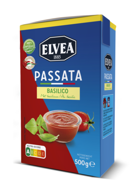 Passata - Elvea Passata Basilico 500g