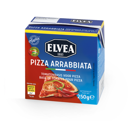 Pizzasauzen - Elvea Pizza Arrabiata 250g