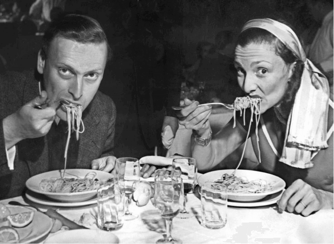 Hoeveel kilogram pasta eet de gemiddelde italiaan?