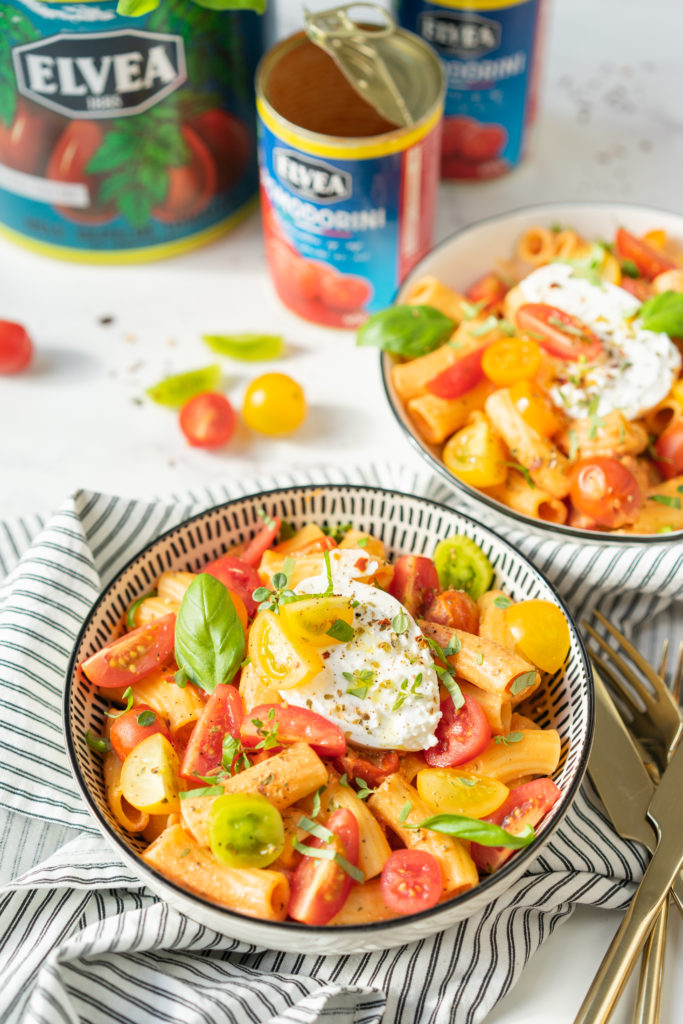 Rigatoni sauce tomate mascarpone et burrata Recettes de nos fans