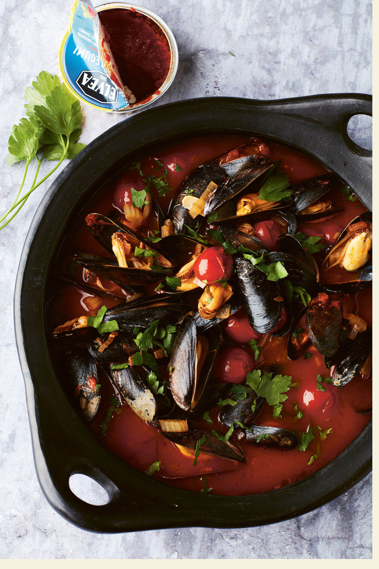 Mosselsoep Italia al pomodoro recept